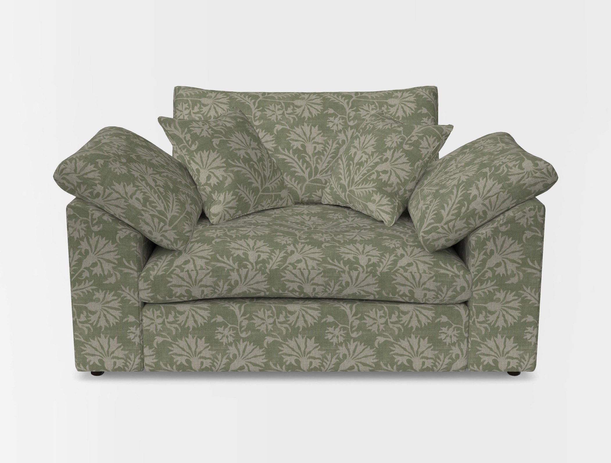 Big softie sloped arm front