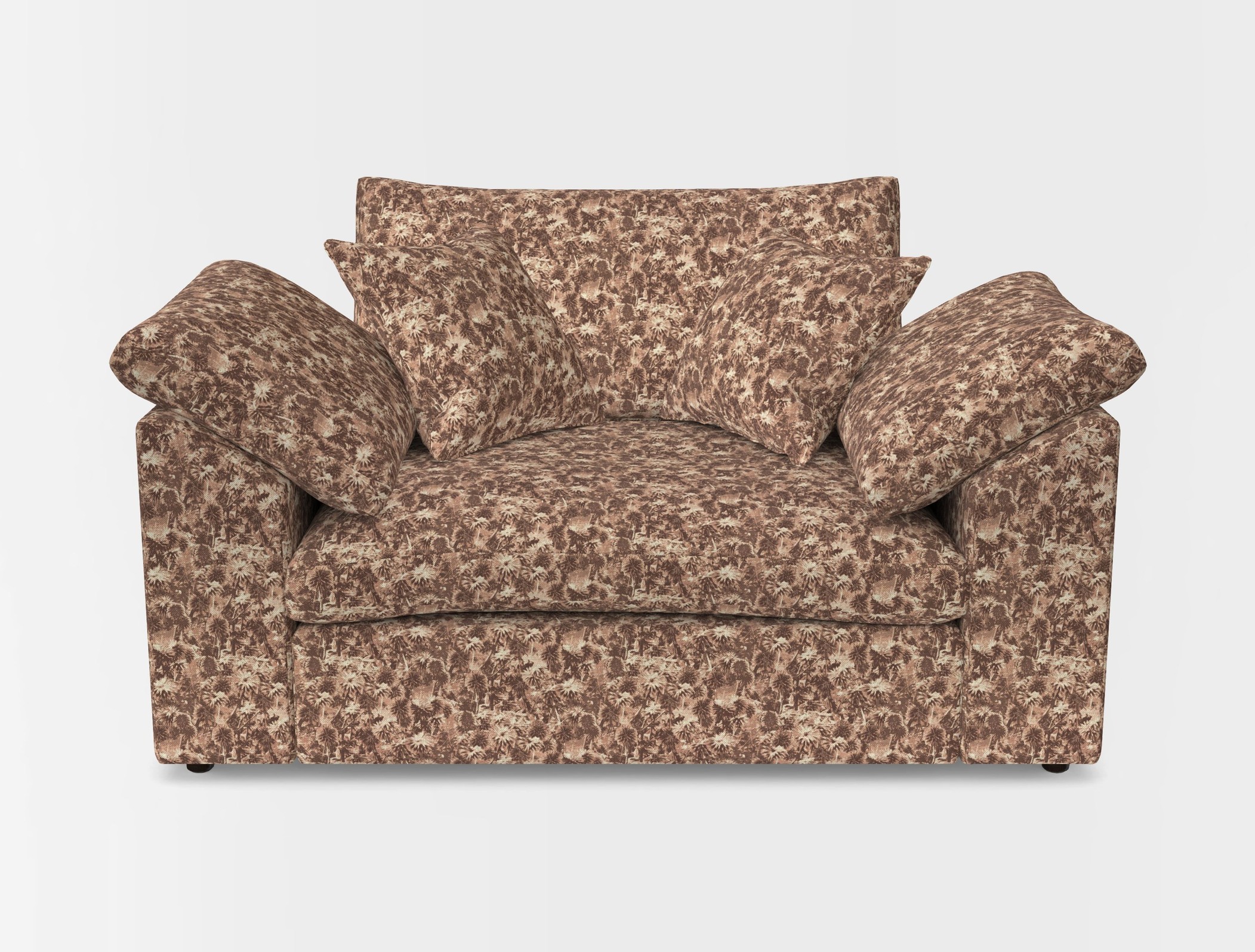 Big softie sloped arm front