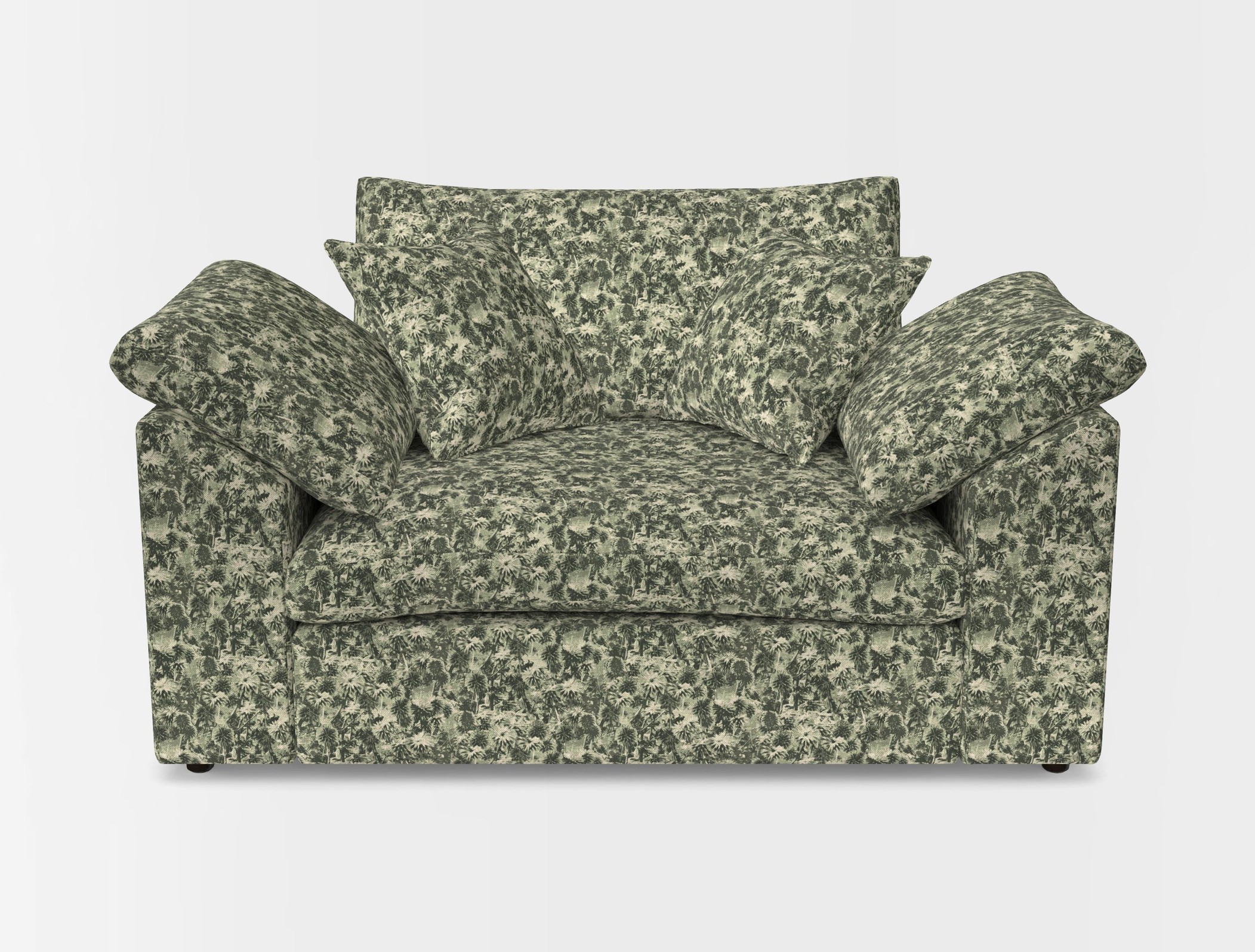 Big softie sloped arm front