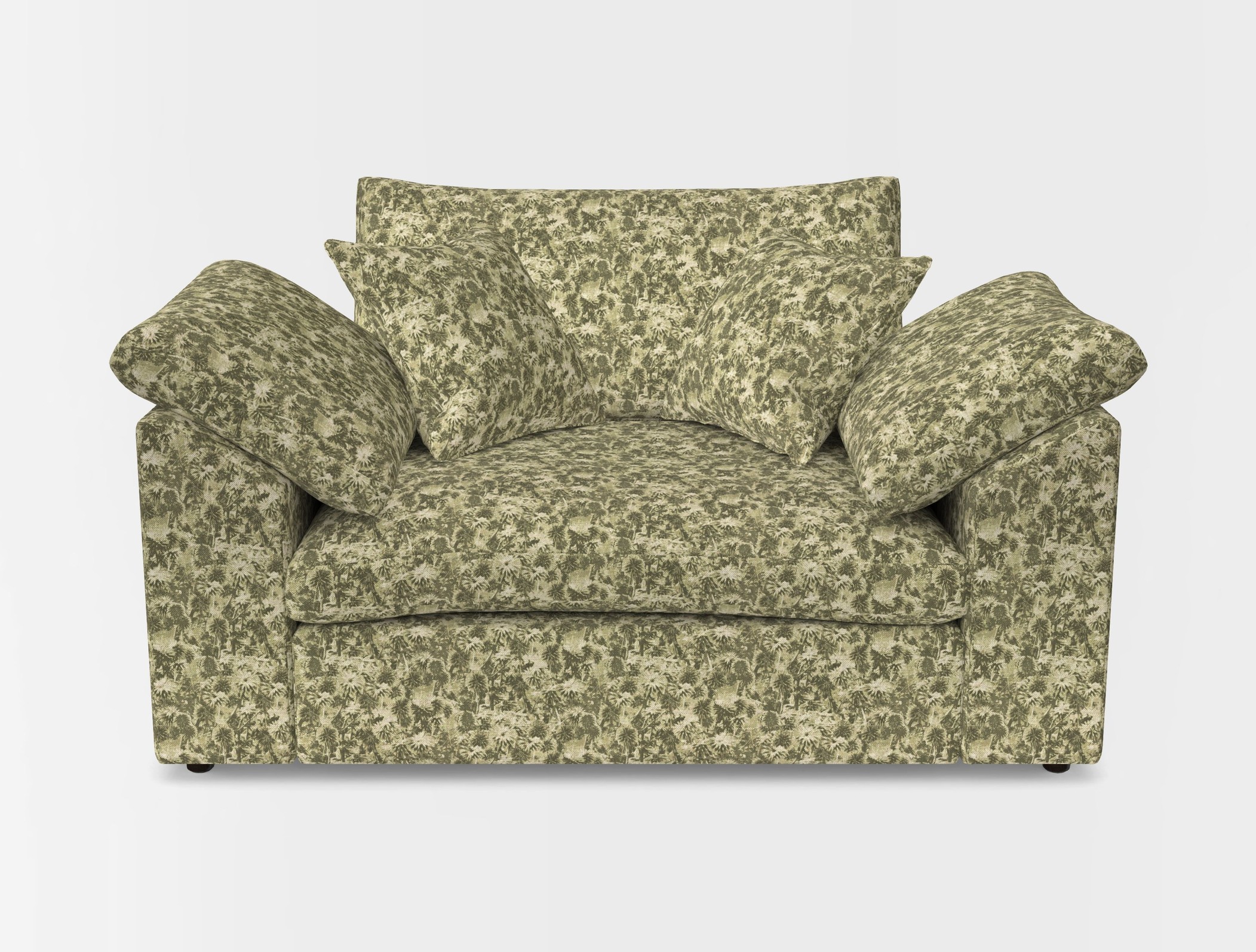 Big softie sloped arm front