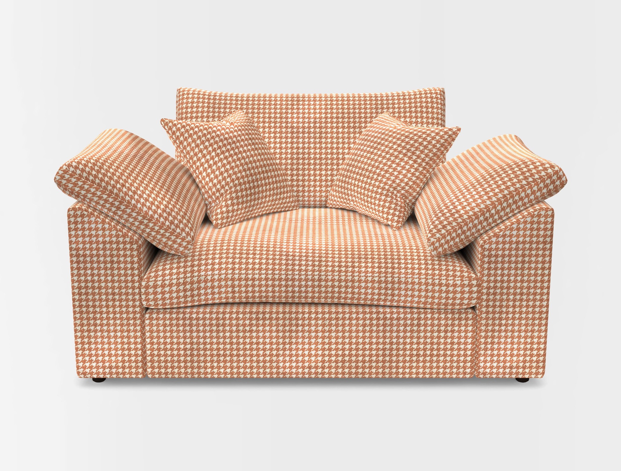 Big softie sloped arm front