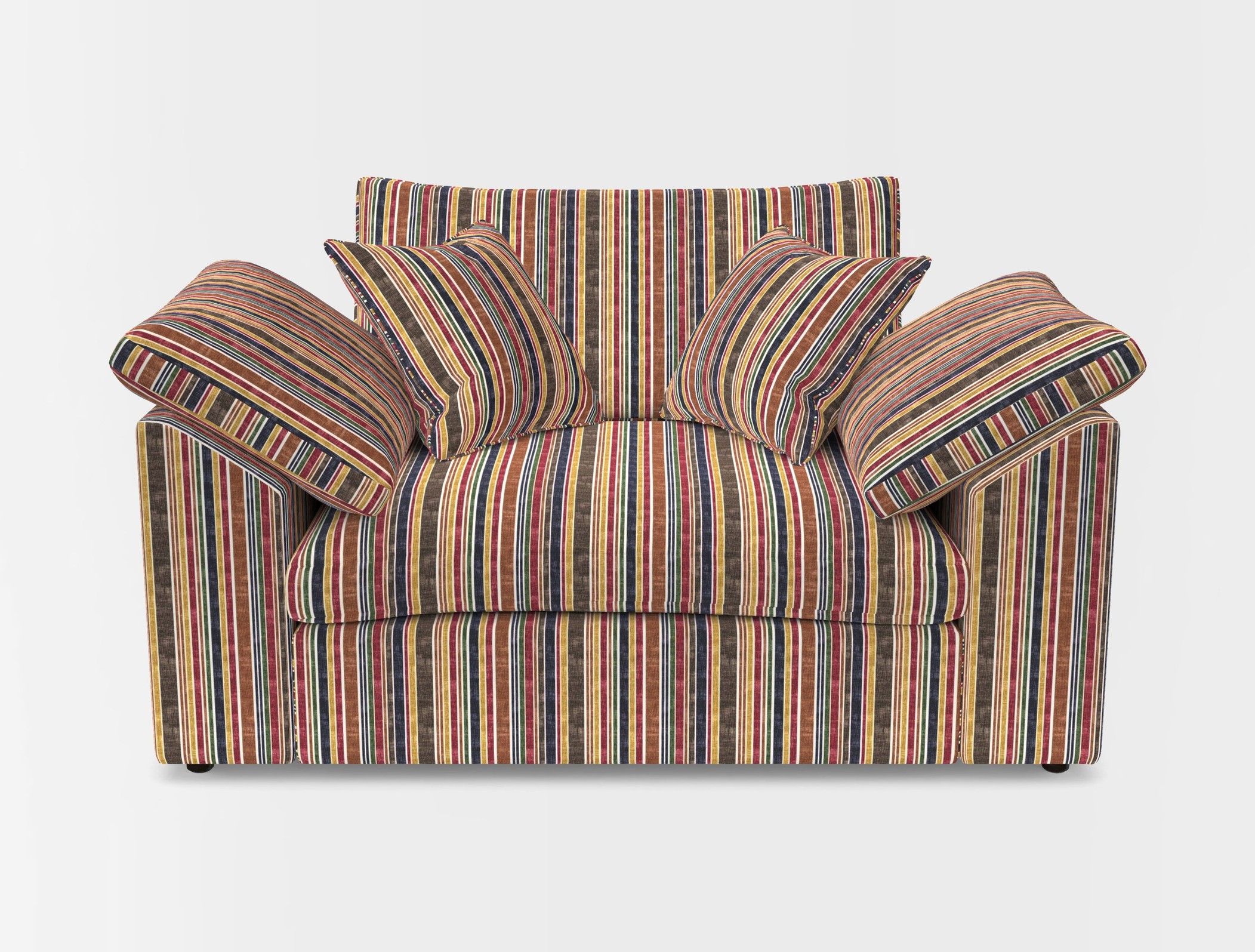Big softie sloped arm front