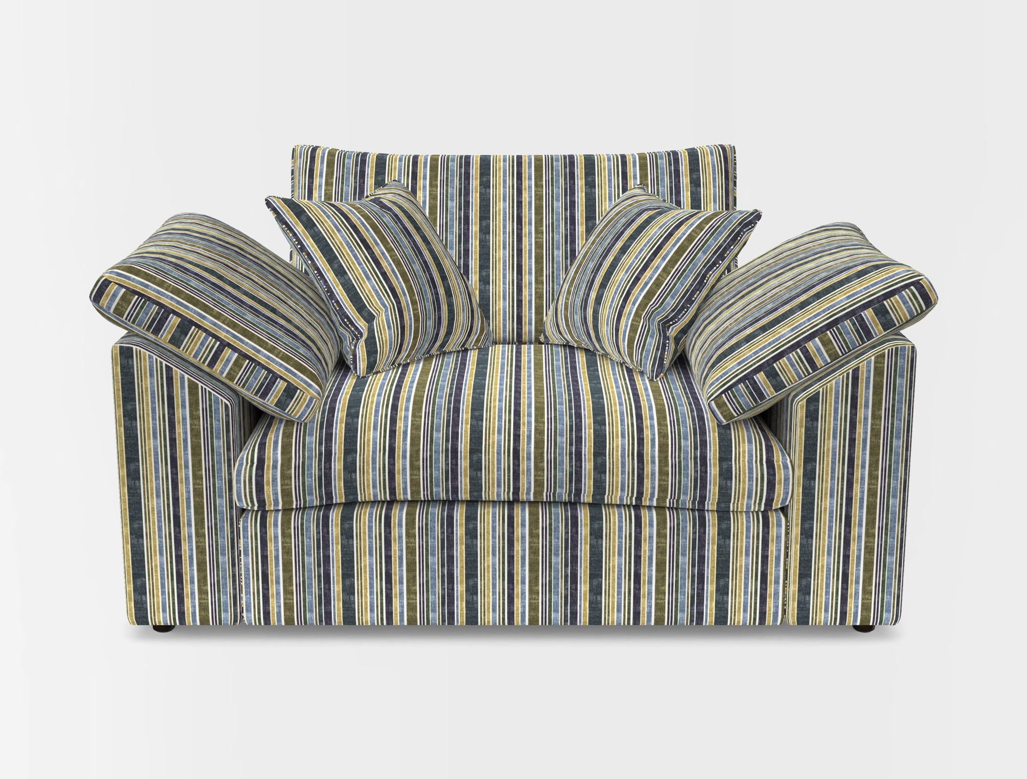 Big softie sloped arm front