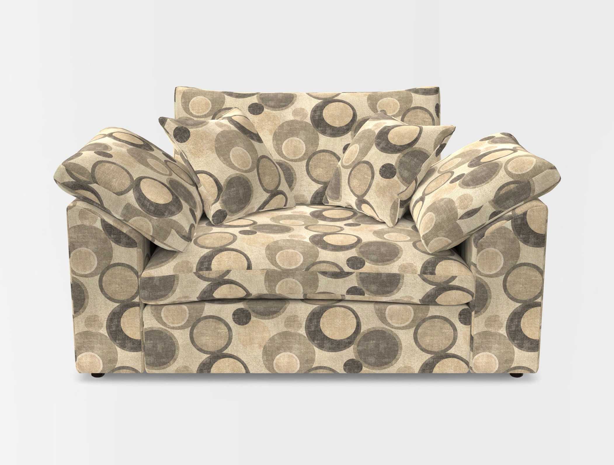 Big softie sloped arm front