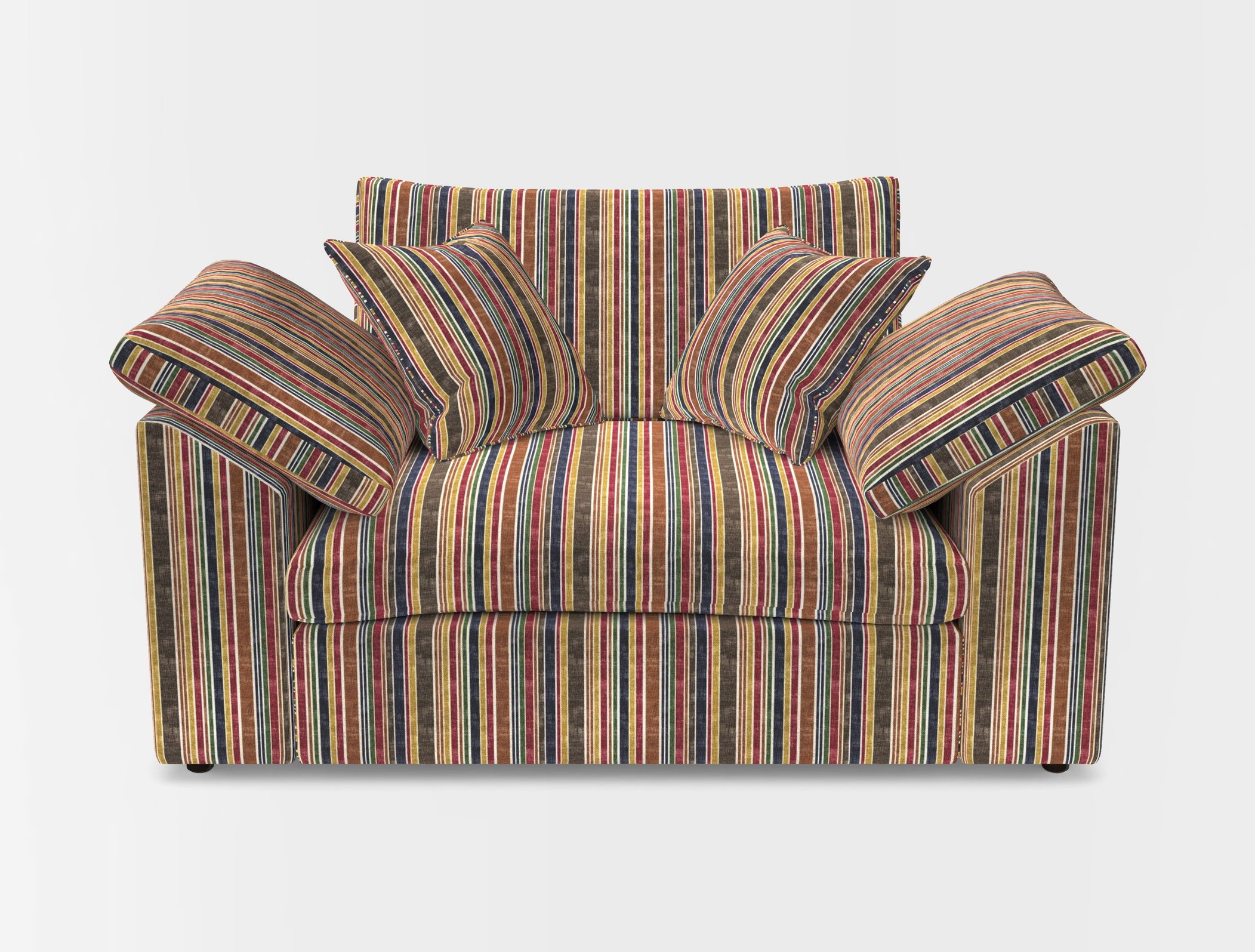 Big softie sloped arm front