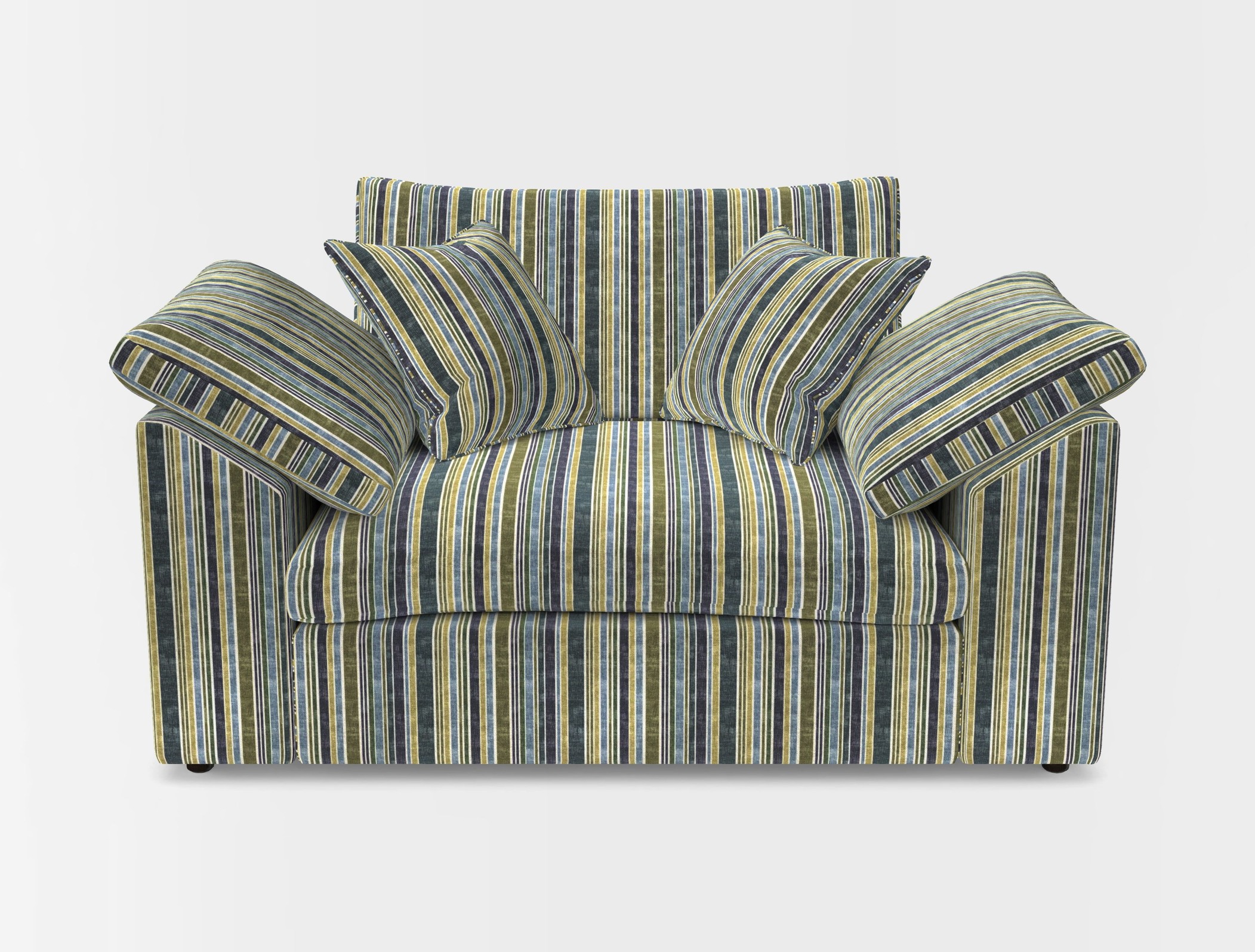Big softie sloped arm front