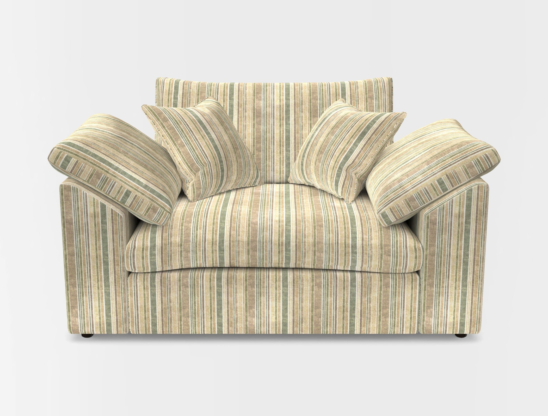 Big softie sloped arm front