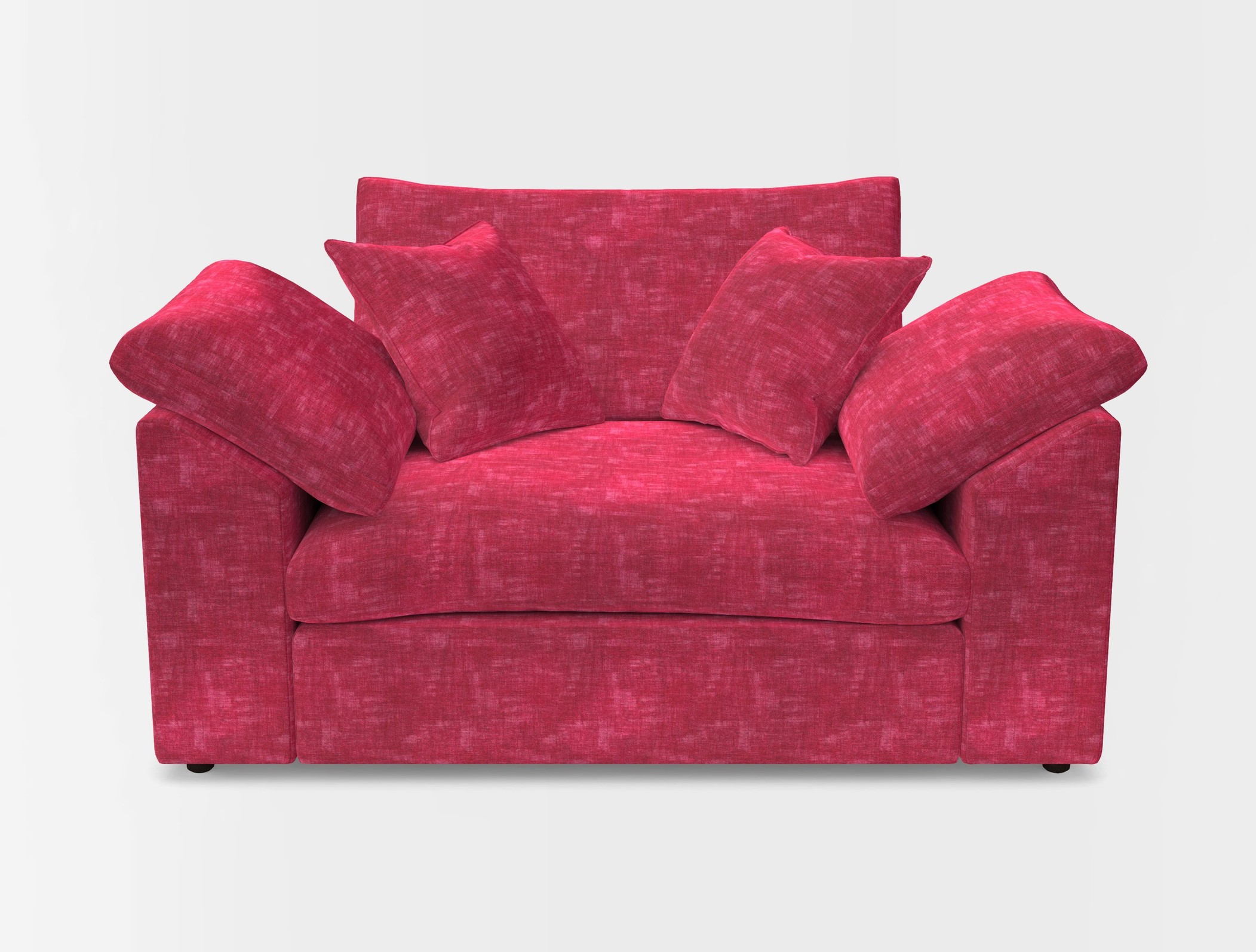 Big softie sloped arm front