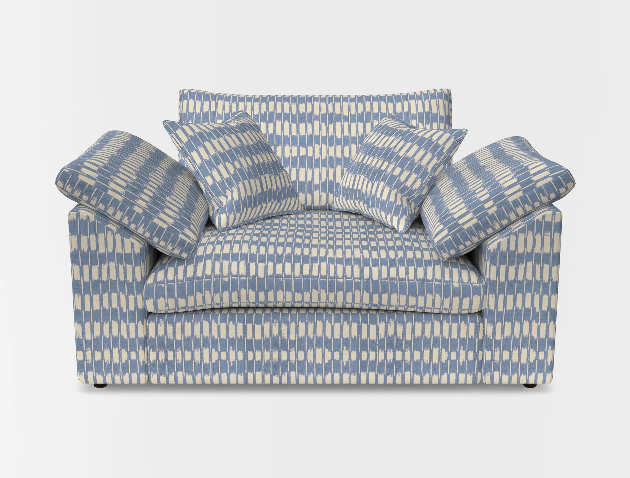 Big softie sloped arm front