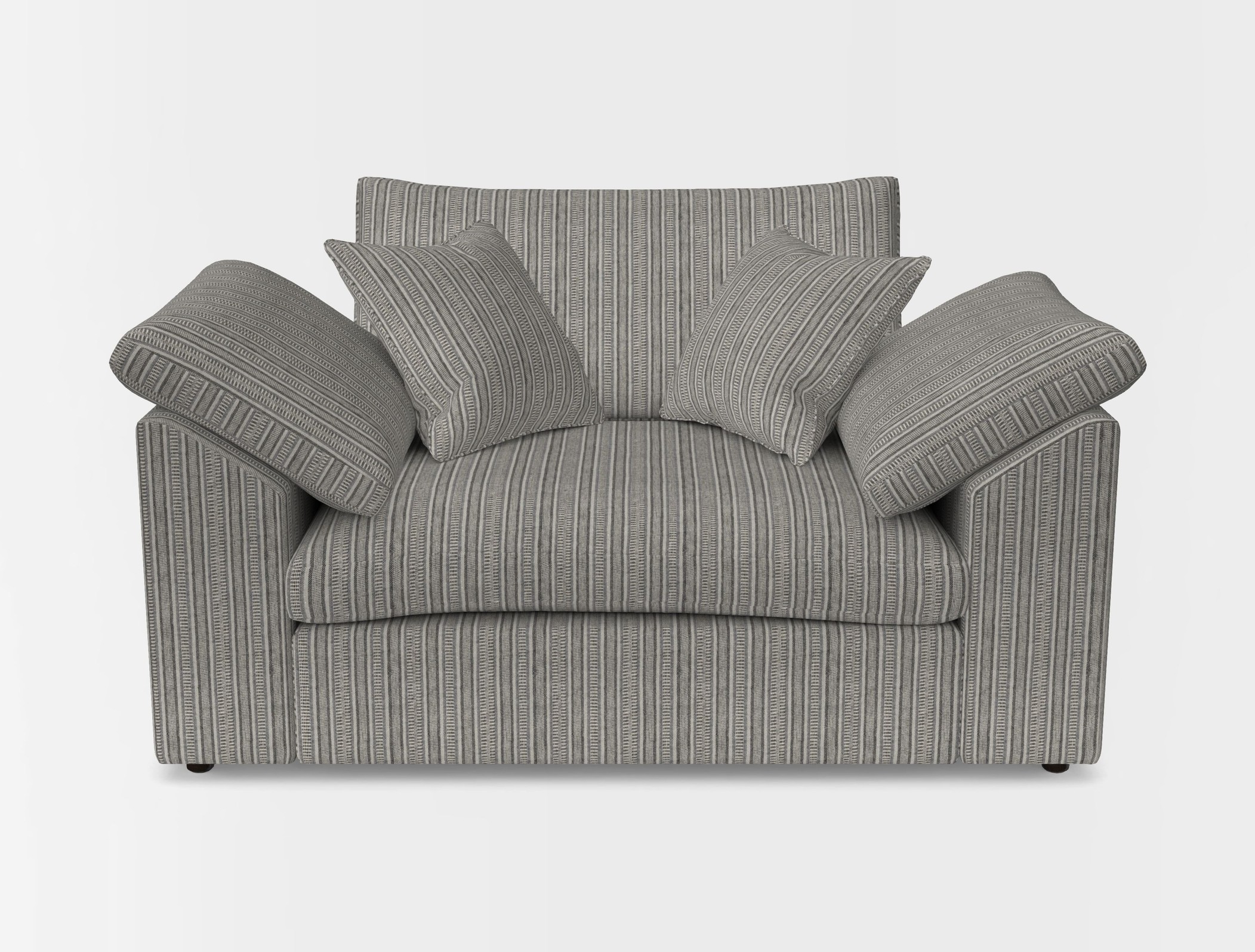 Big softie sloped arm front