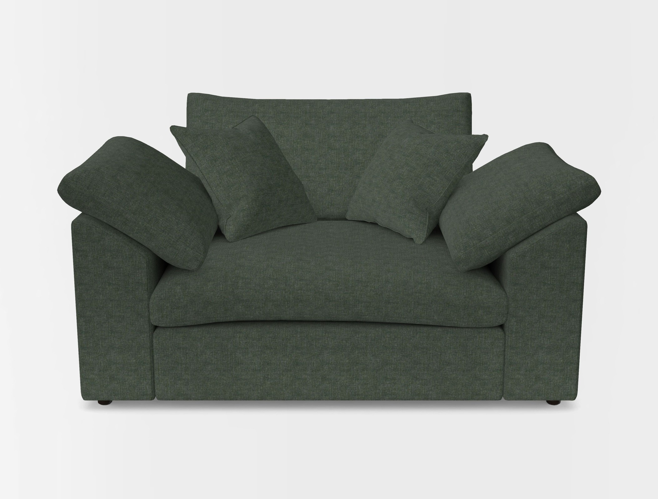 Big softie sloped arm front