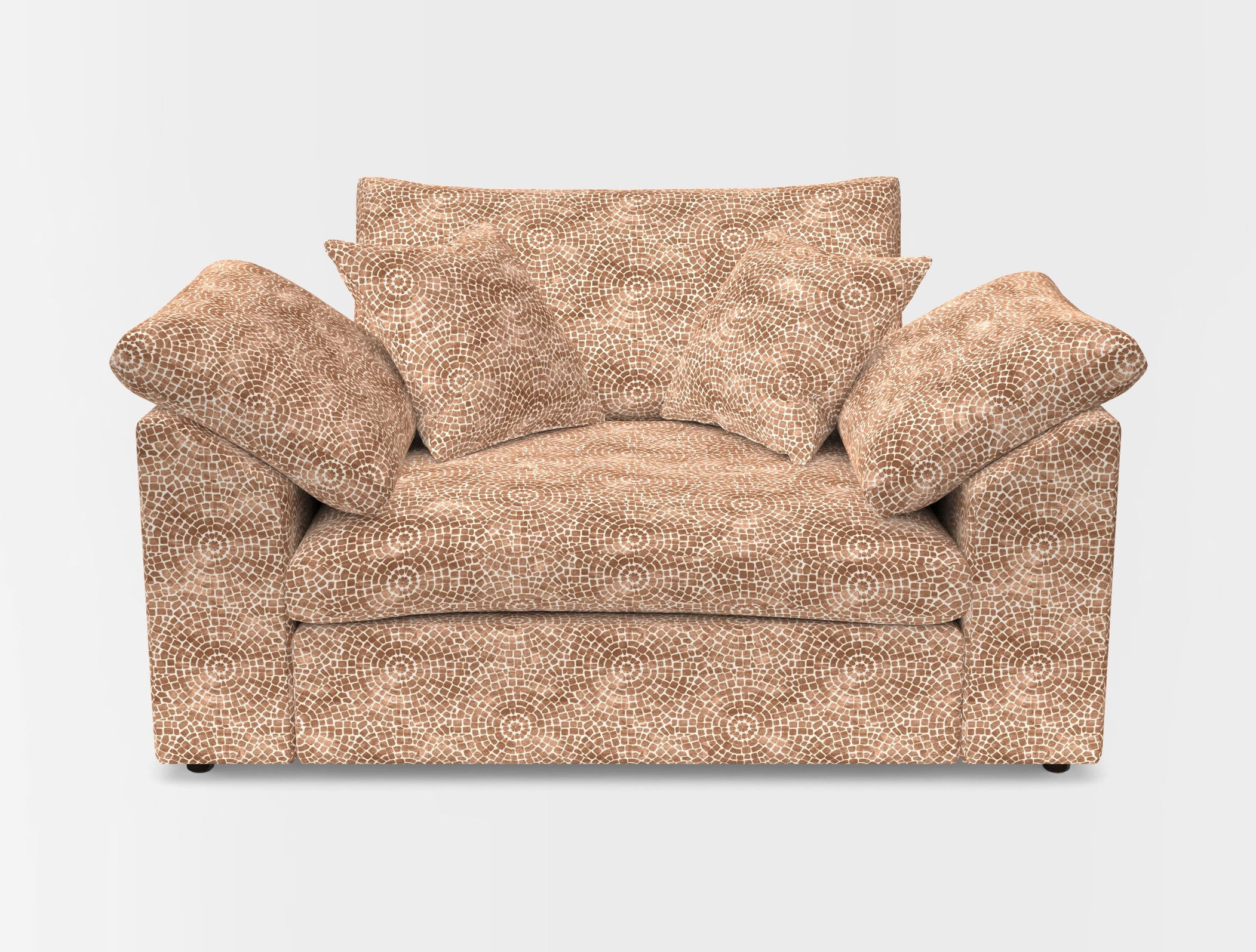Big softie sloped arm front