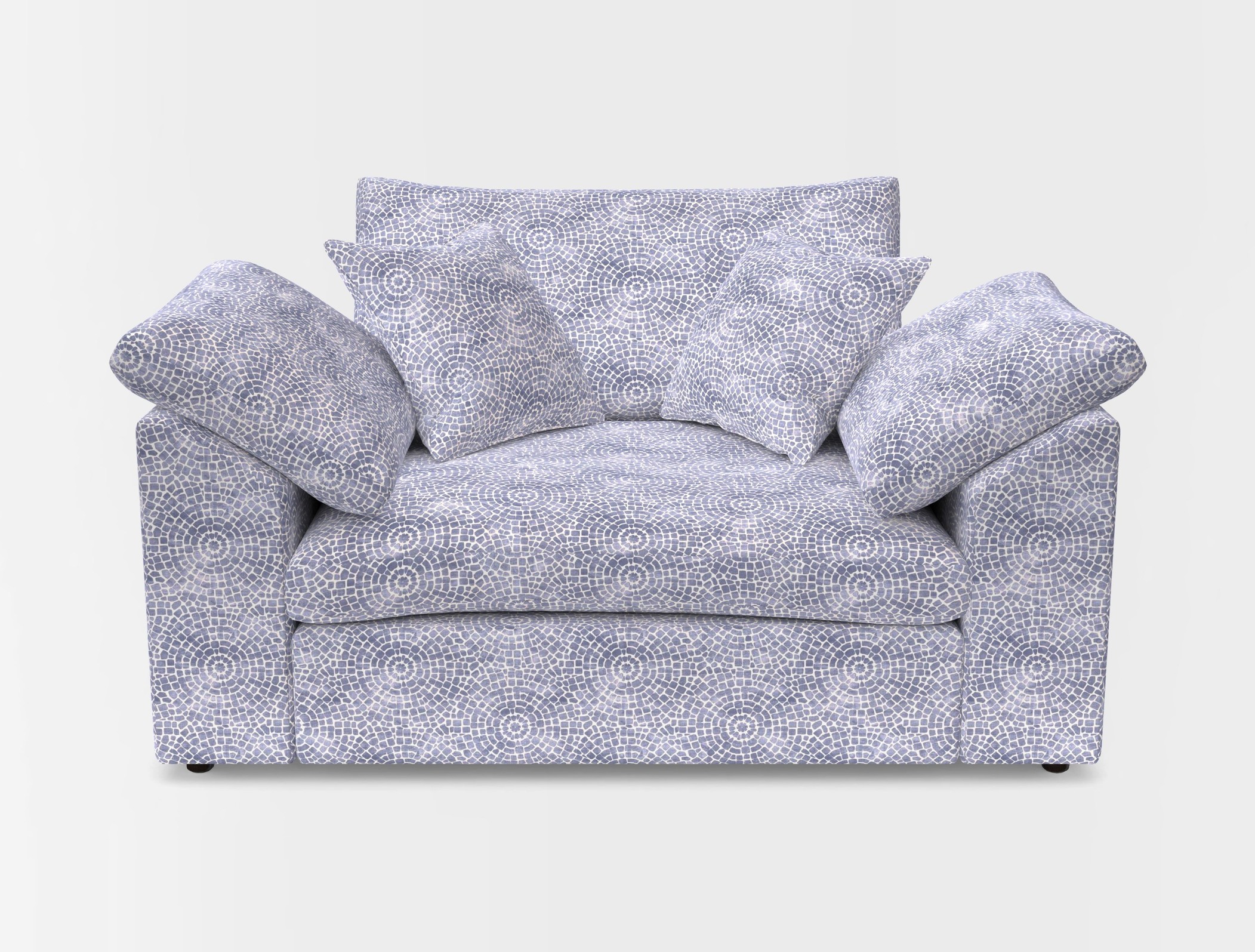 Big softie sloped arm front