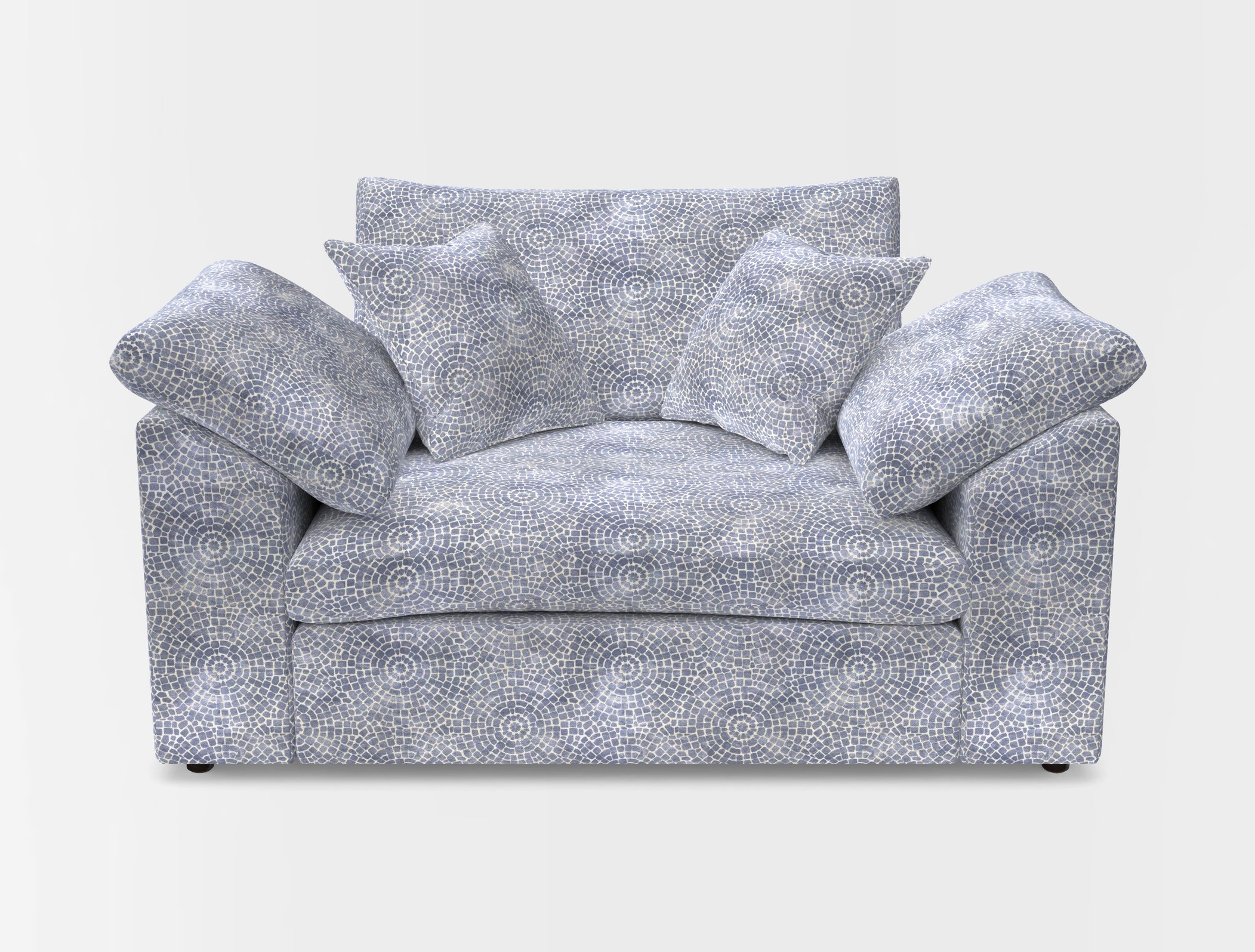 Big softie sloped arm front