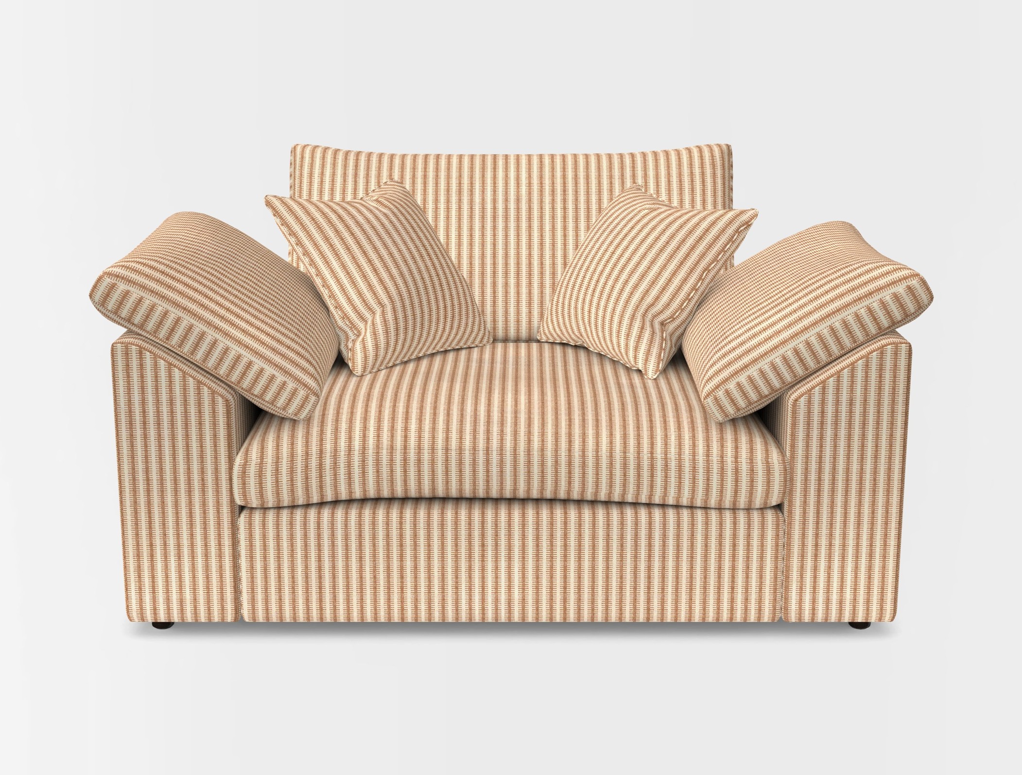 Big softie sloped arm front