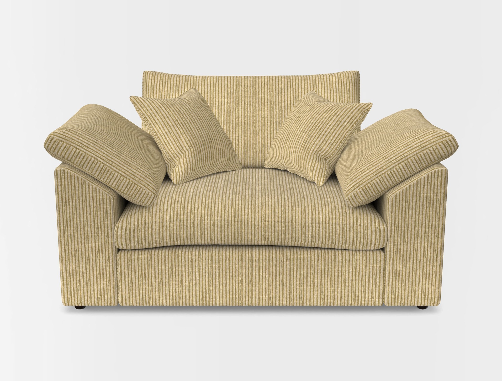 Big softie sloped arm front