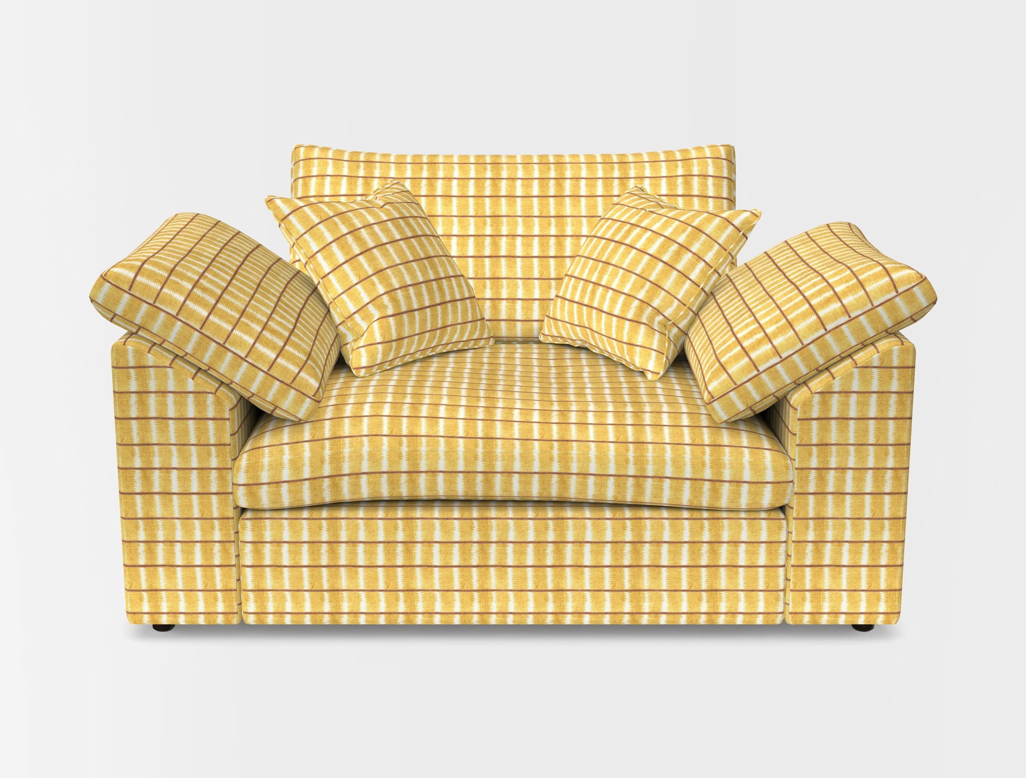 Big softie sloped arm front