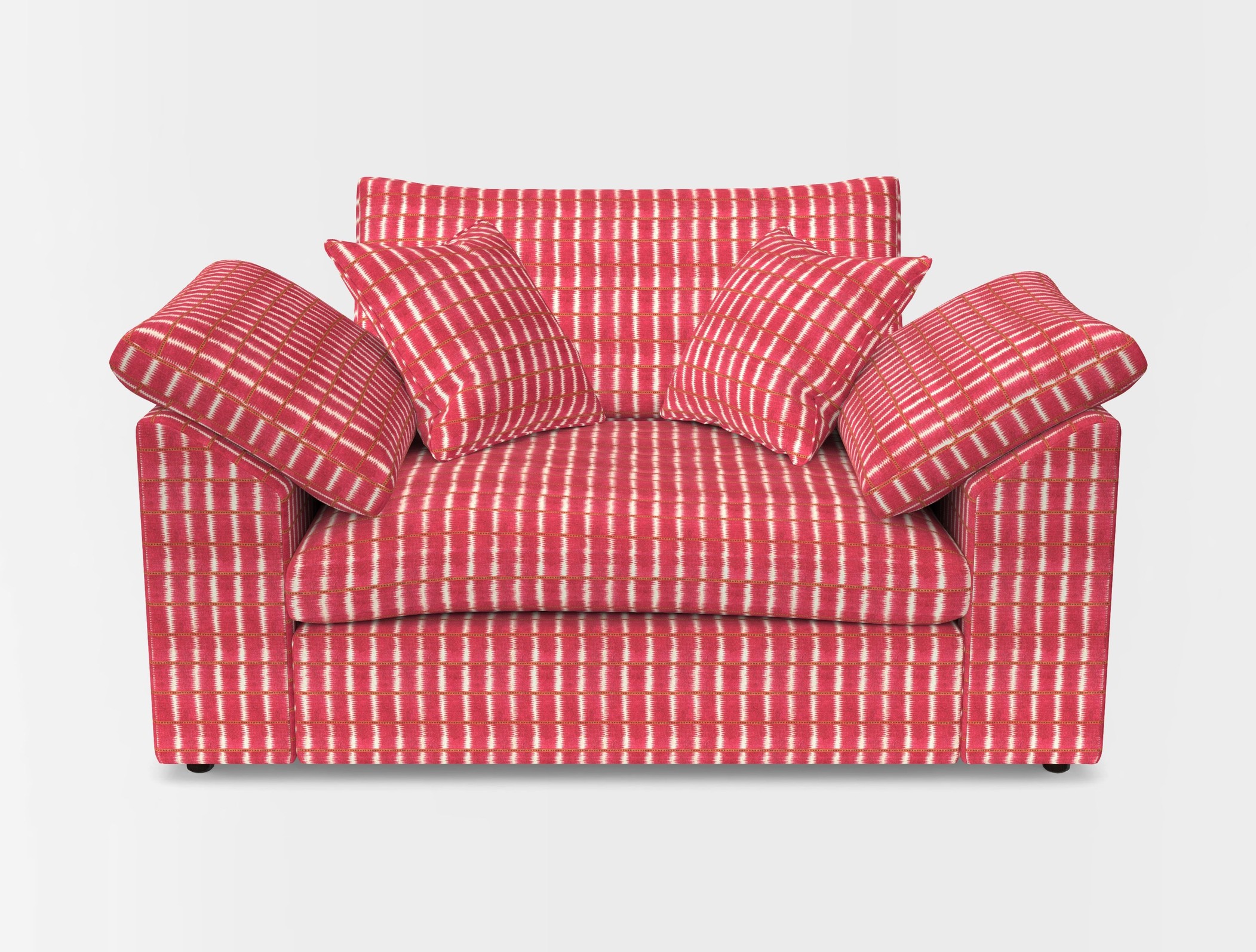 Big softie sloped arm front