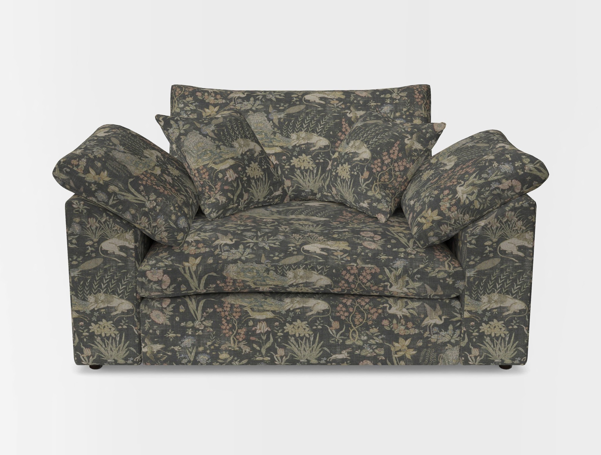 Big softie sloped arm front