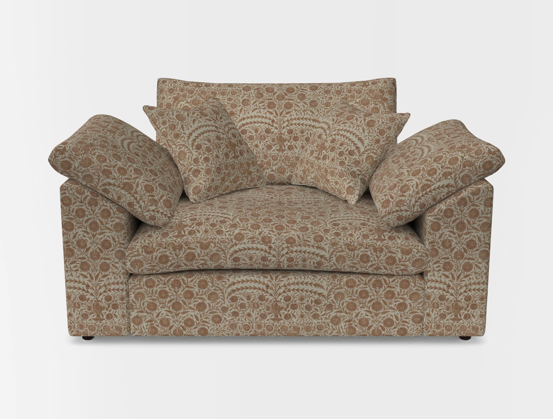 Big softie sloped arm front