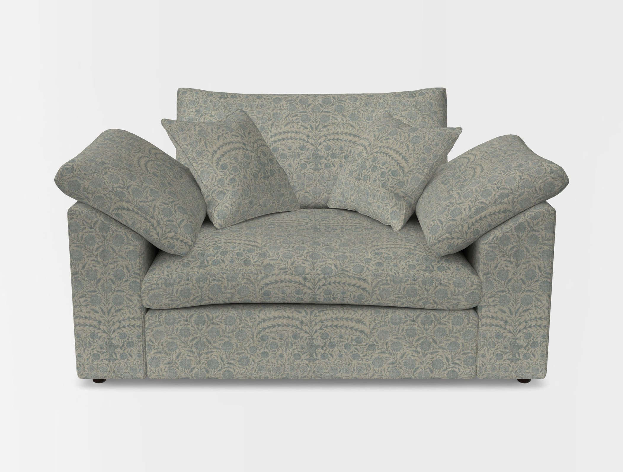 Big softie sloped arm front