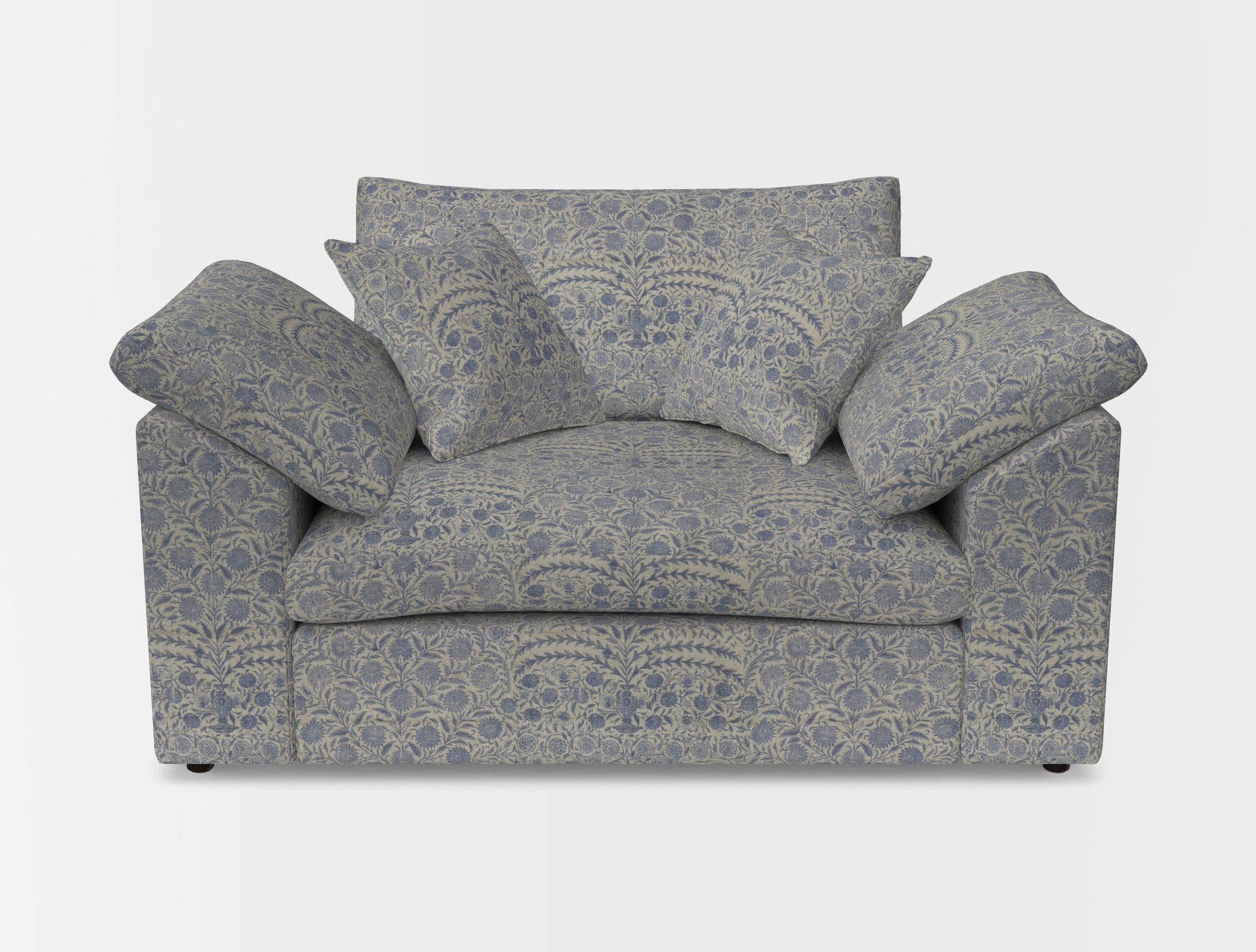 Big softie sloped arm front