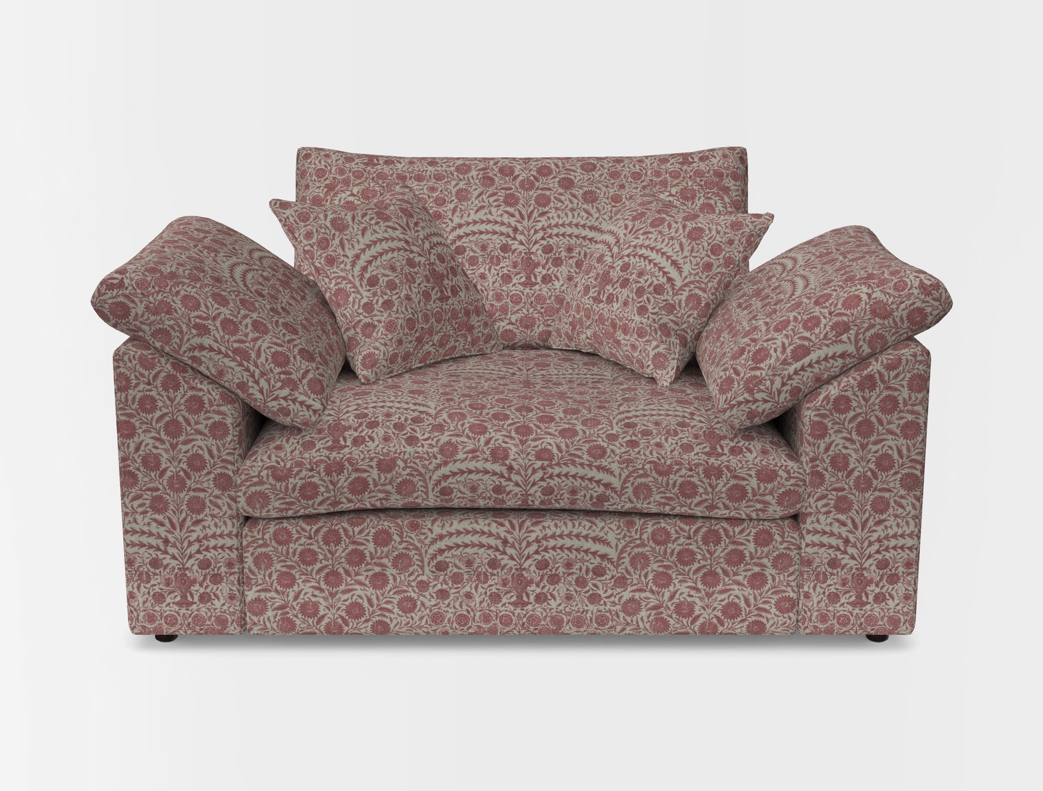 Big softie sloped arm front