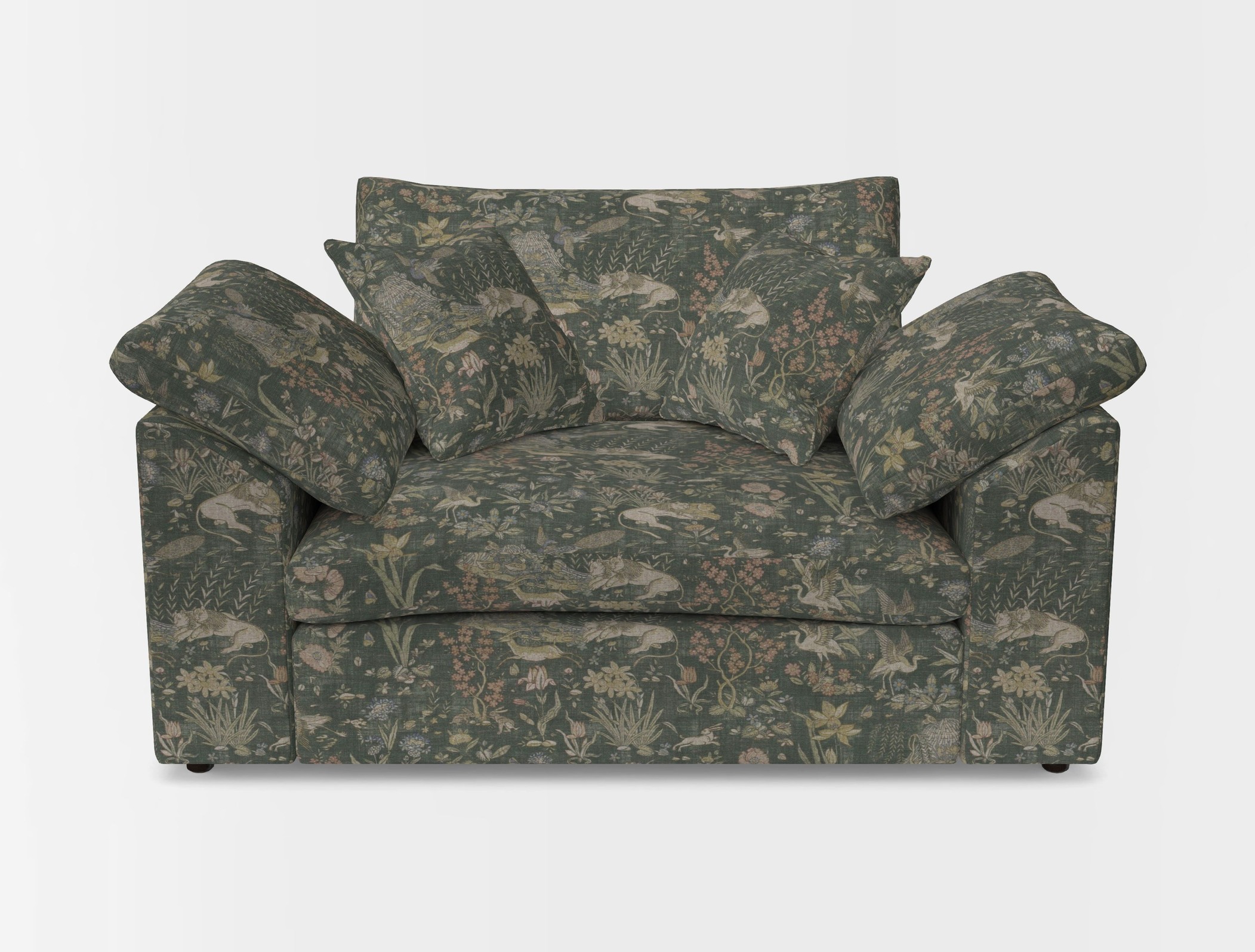 Big softie sloped arm front