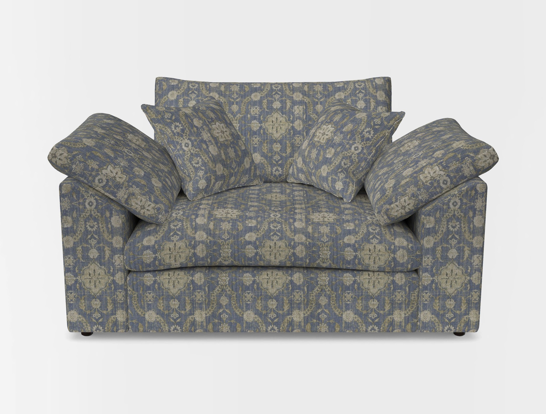 Big softie sloped arm front