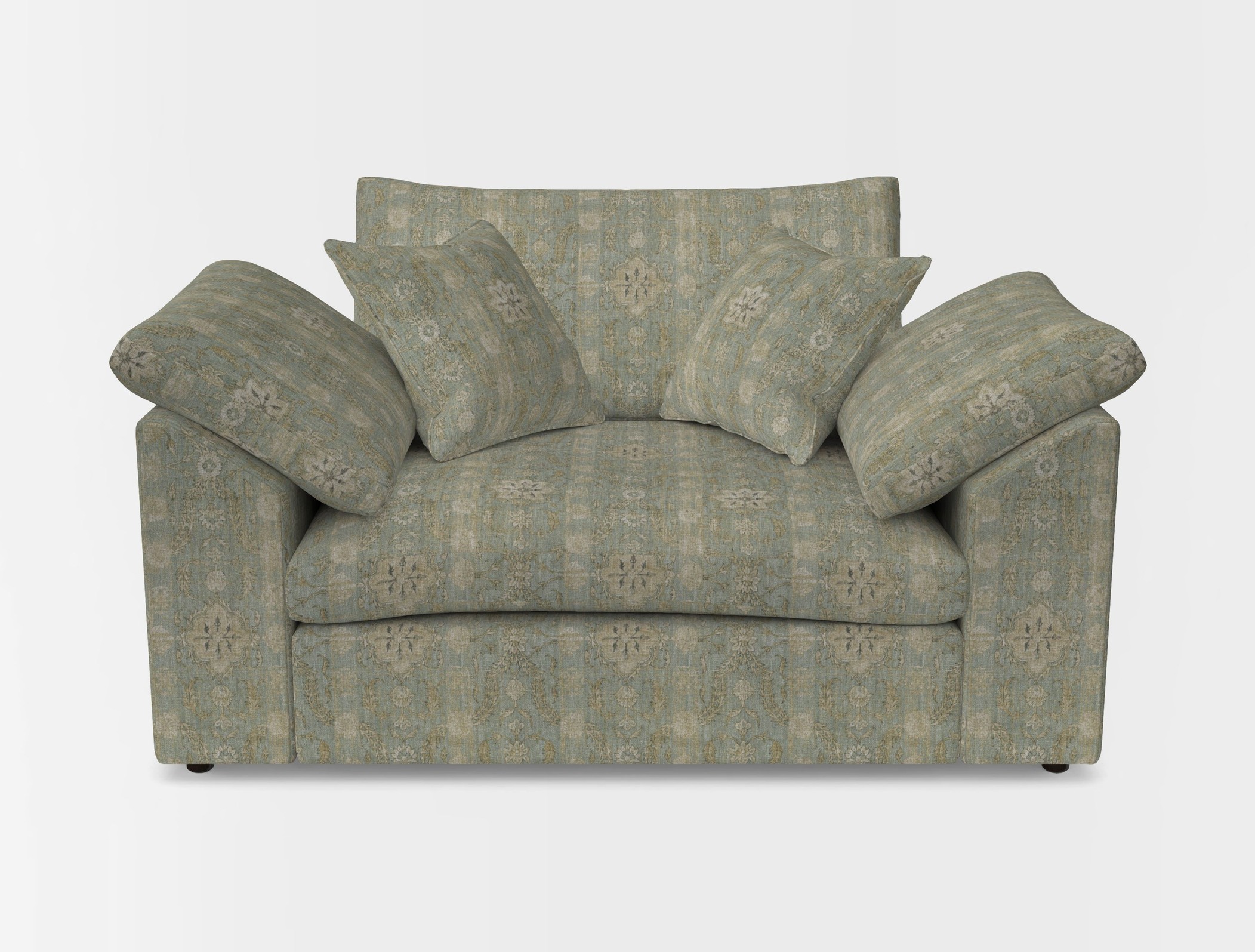 Big softie sloped arm front