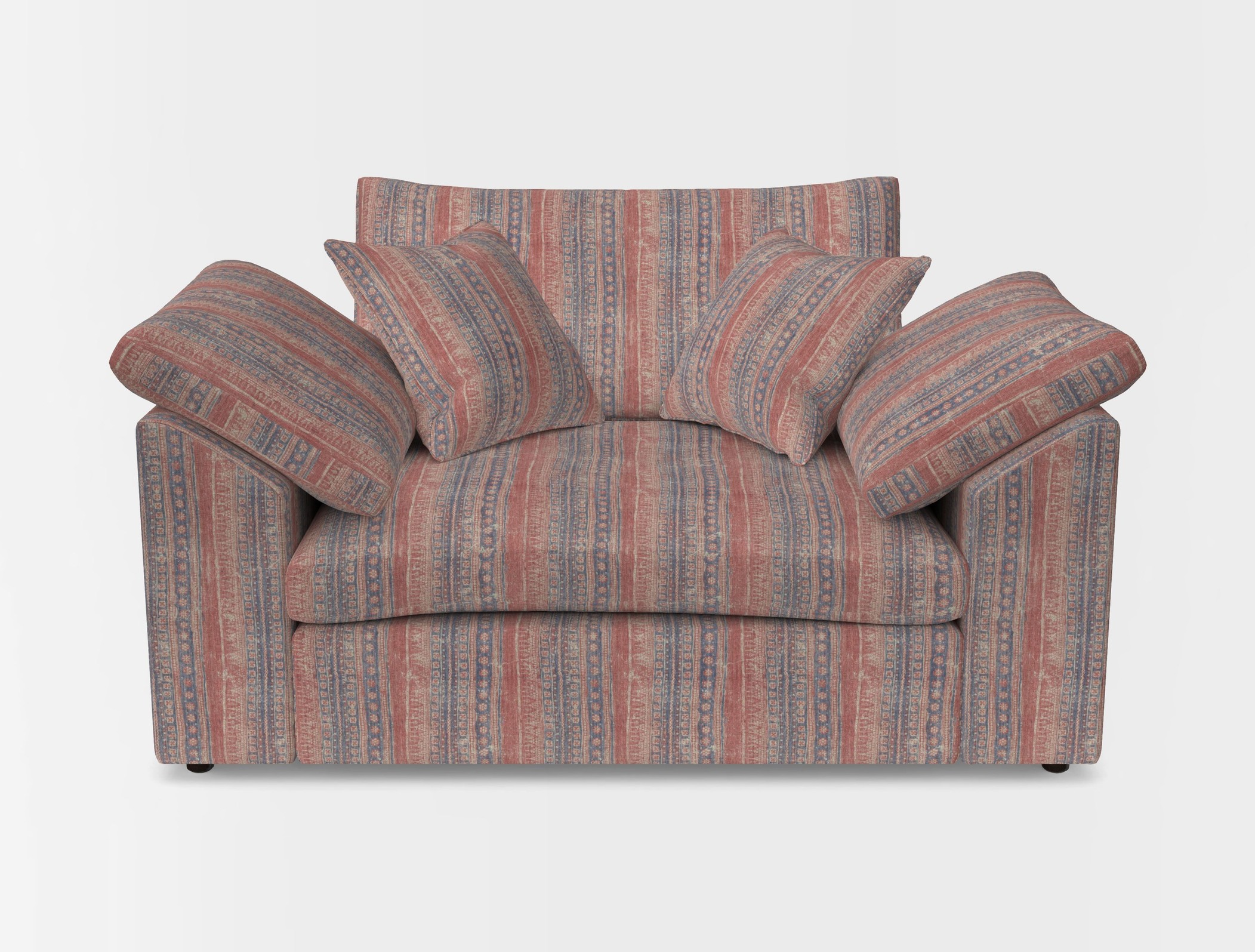 Big softie sloped arm front