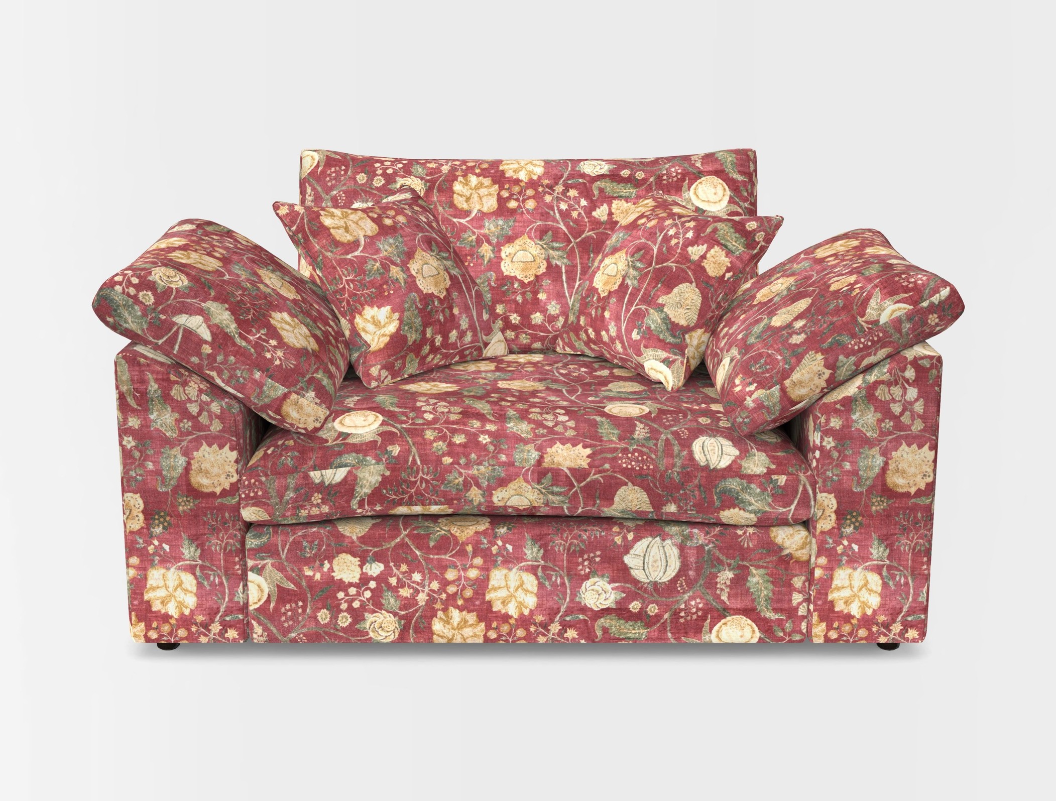 Big softie sloped arm front