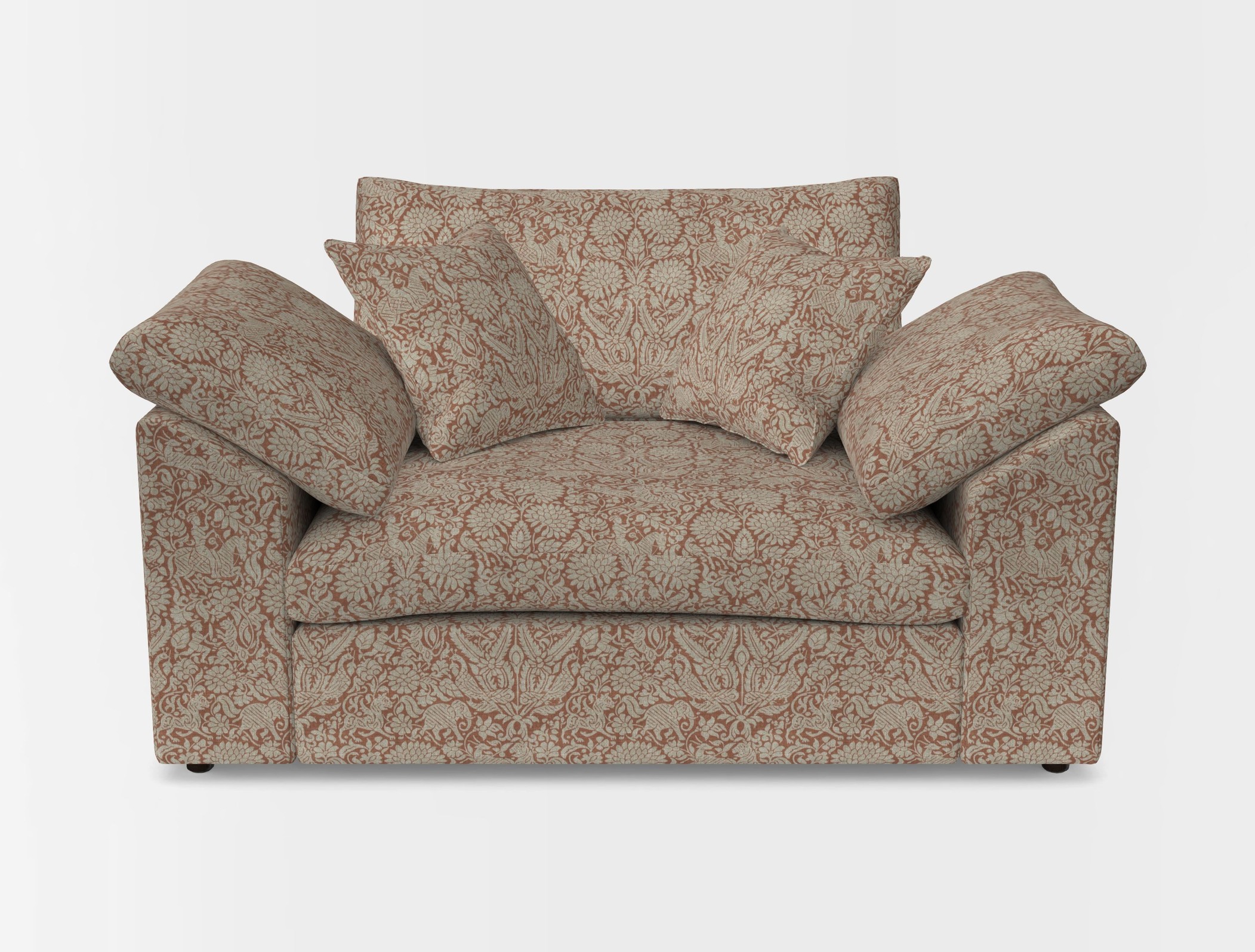 Big softie sloped arm front