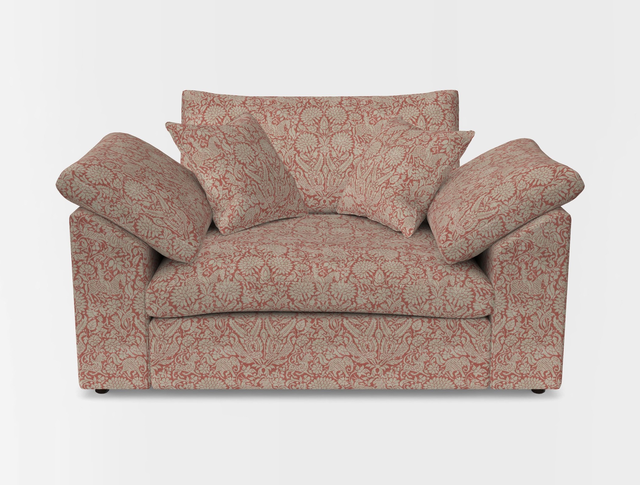 Big softie sloped arm front