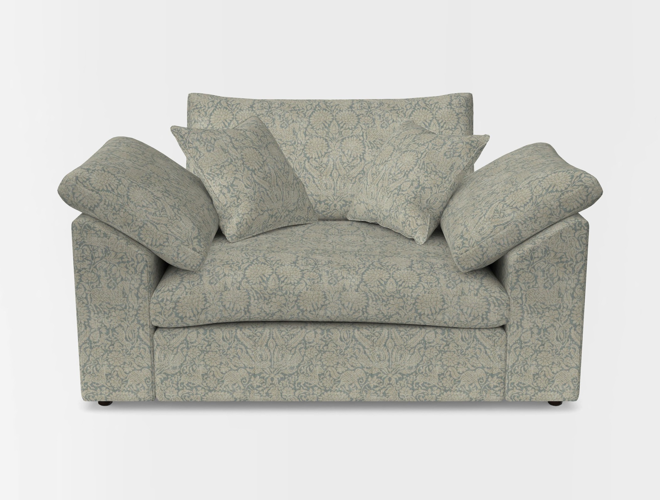 Big softie sloped arm front