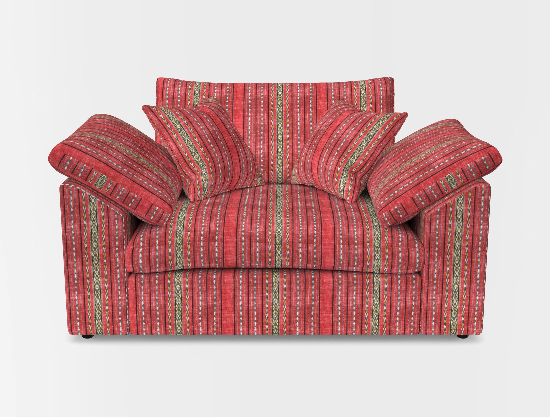 Big softie sloped arm front