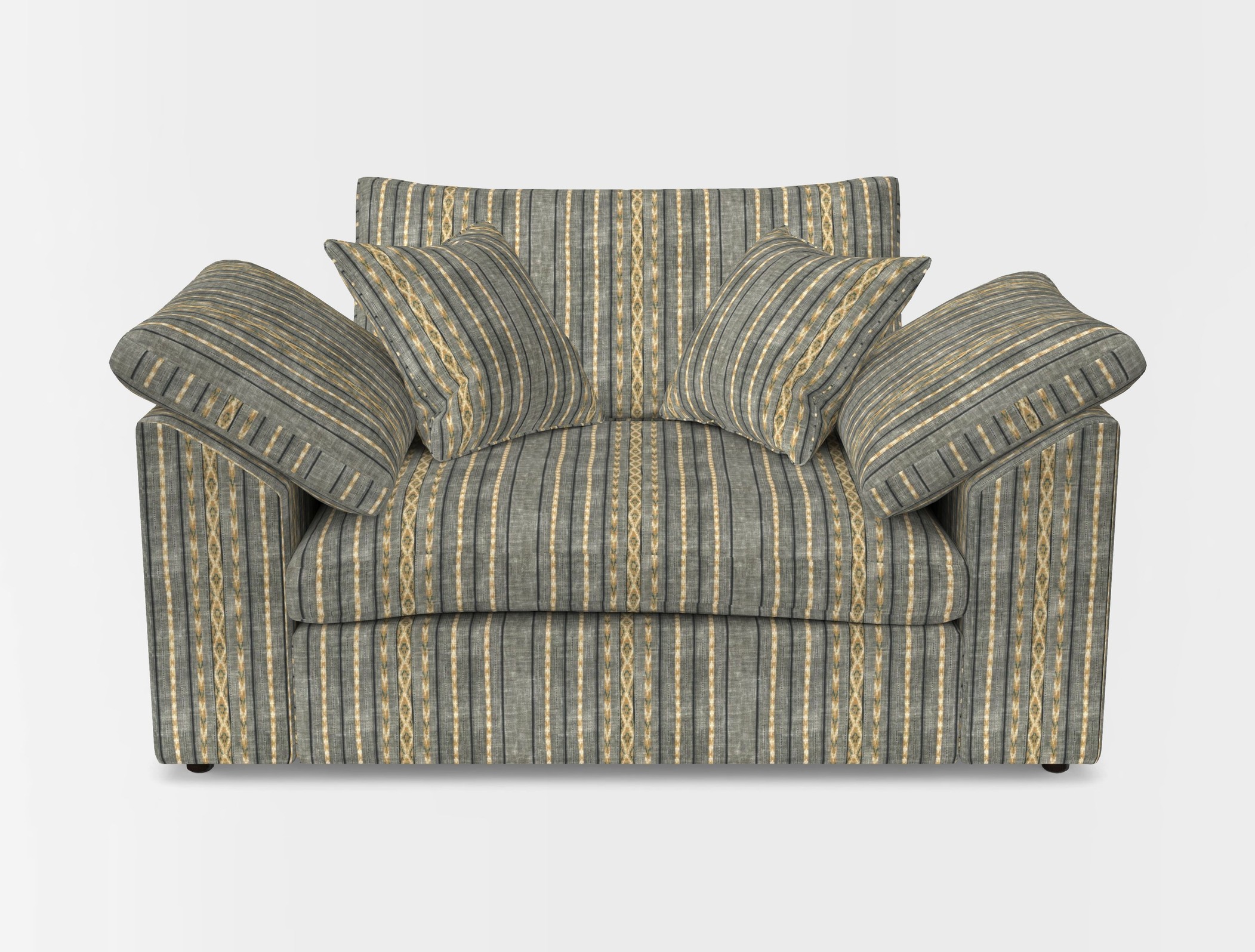 Big softie sloped arm front