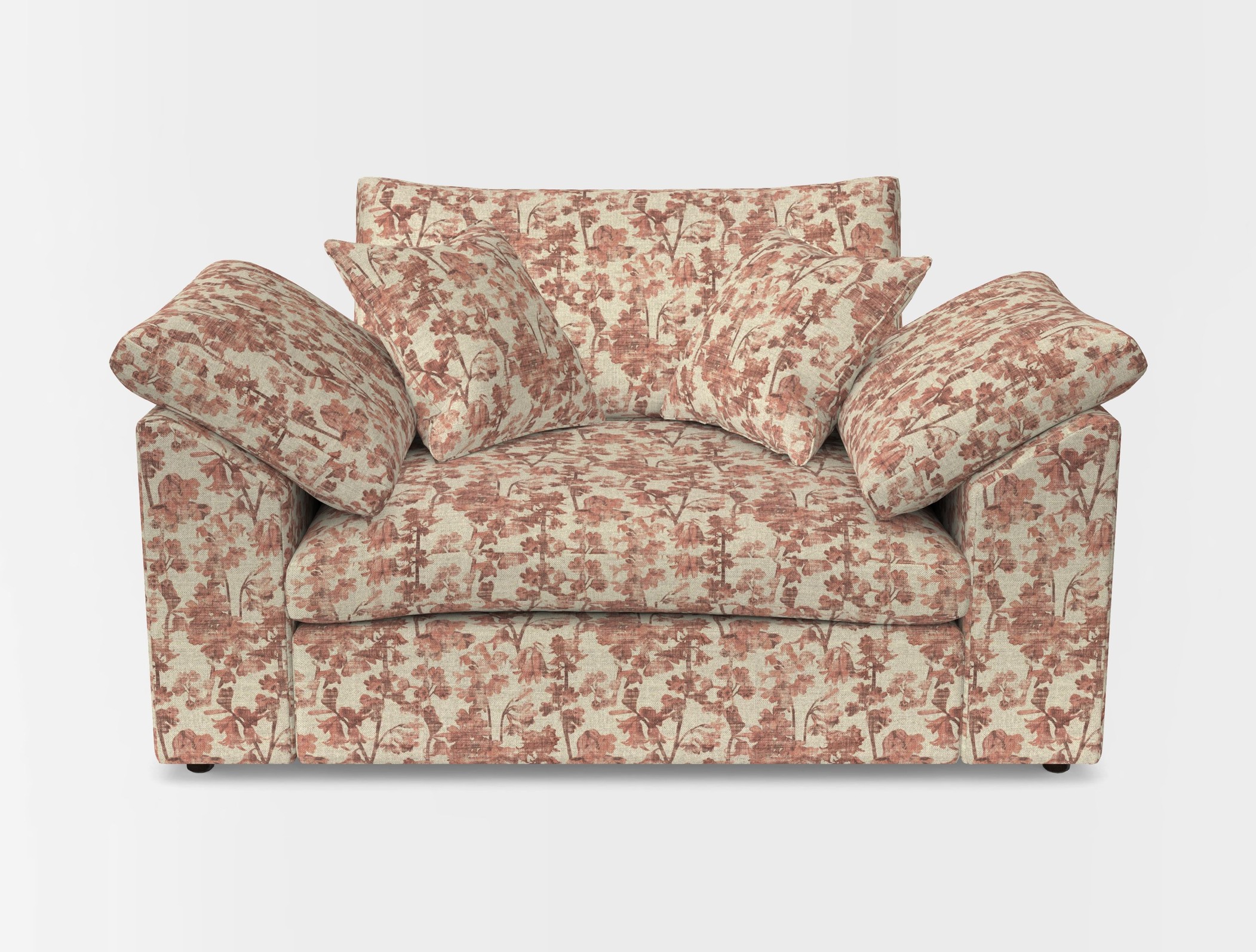 Big softie sloped arm front