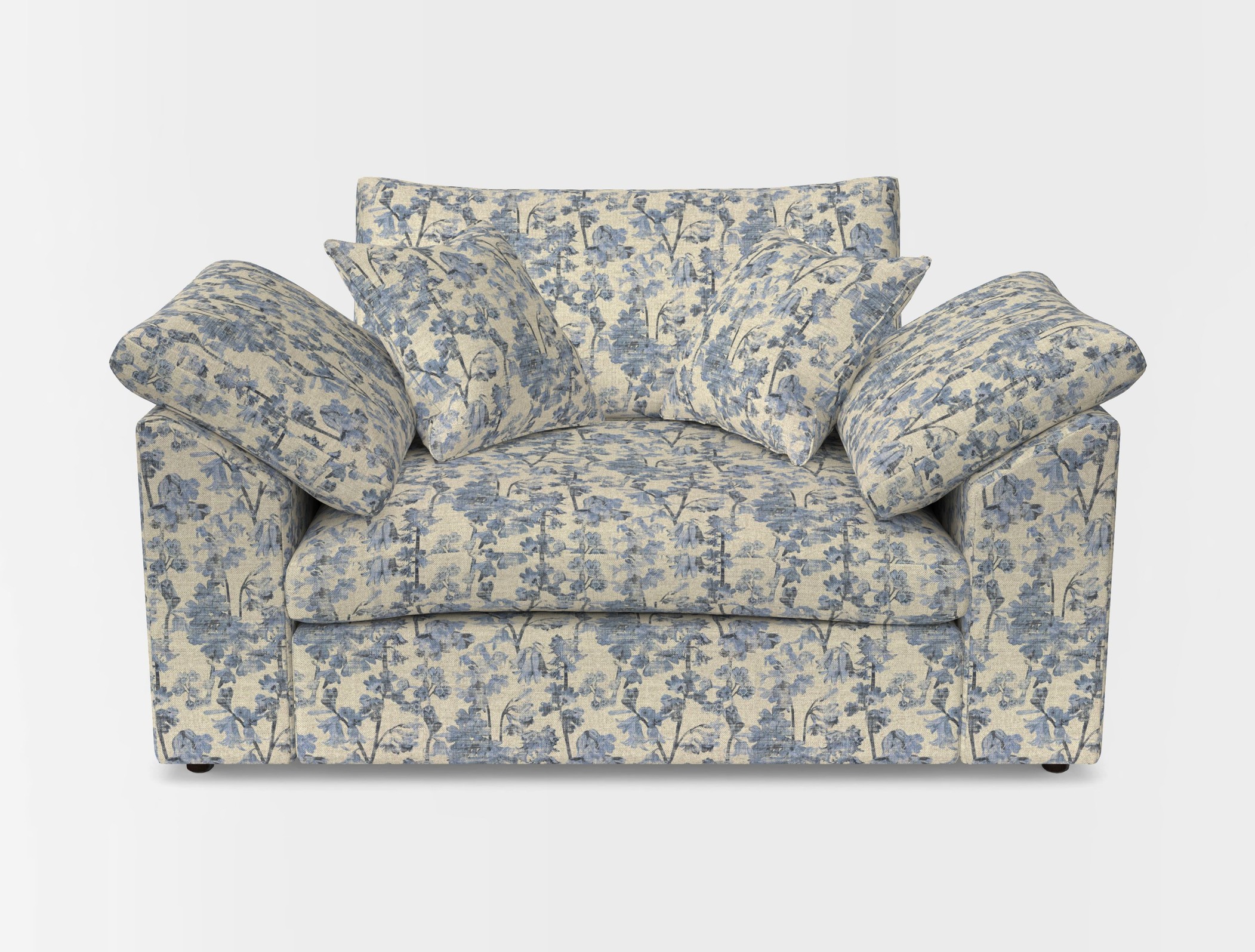 Big softie sloped arm front