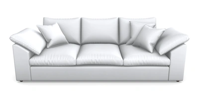 Sloped Arm 4 Seater Sofa
