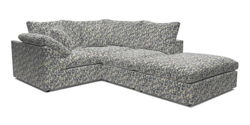 Big Softie Sloped Arm Small Corner Group LHF in Sahara Chalk