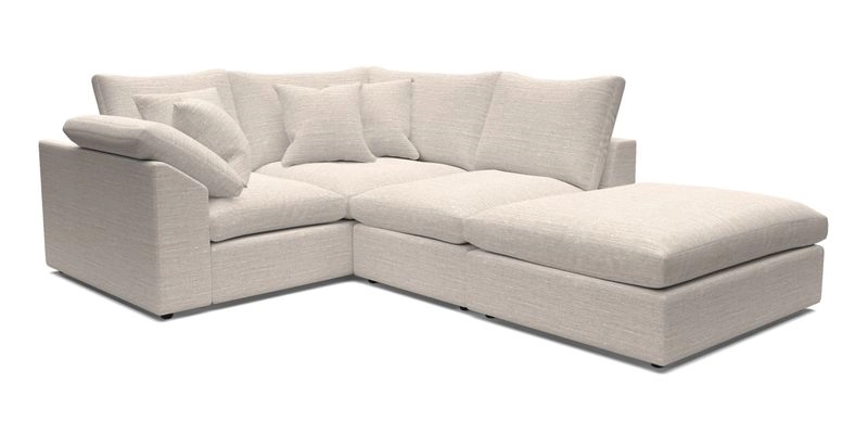 Big Softie Sloped Arm Small Corner Group LHF in Sahara Chalk