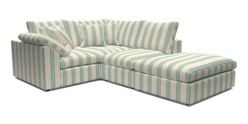 Big Softie Sloped Arm Small Corner Group LHF in Sahara Chalk