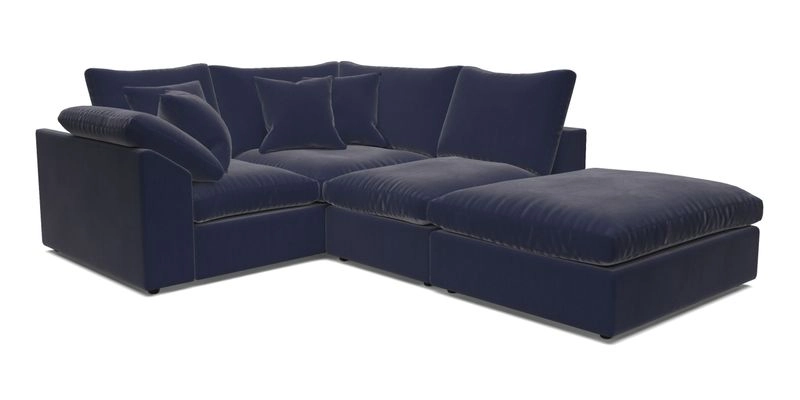 Big Softie Sloped Arm Small Corner Group LHF in Sahara Chalk