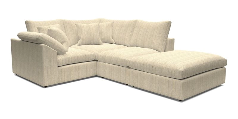 Big Softie Sloped Arm Small Corner Group LHF in Sahara Chalk