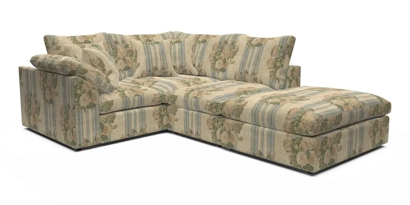 Big Softie Sloped Arm Small Corner Group LHF in Sahara Chalk