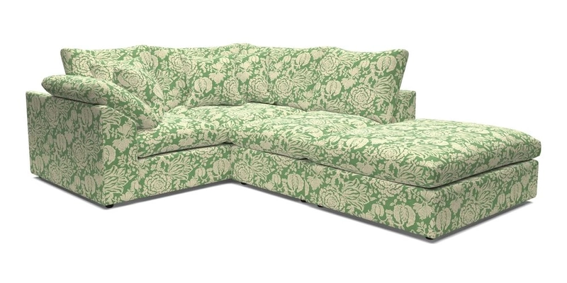 Big Softie Sloped Arm Small Corner Group LHF in Sahara Chalk