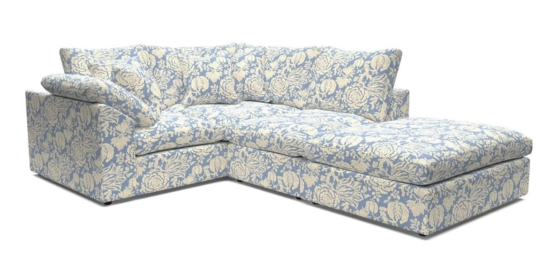 Big Softie Sloped Arm Small Corner Group LHF in Sahara Chalk