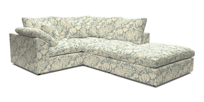 Big Softie Sloped Arm Small Corner Group LHF in Sahara Chalk