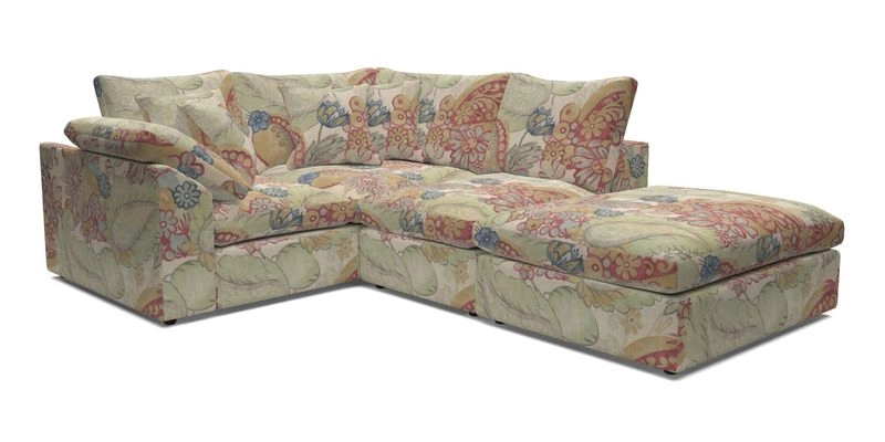 Big Softie Sloped Arm Small Corner Group LHF in Sahara Chalk
